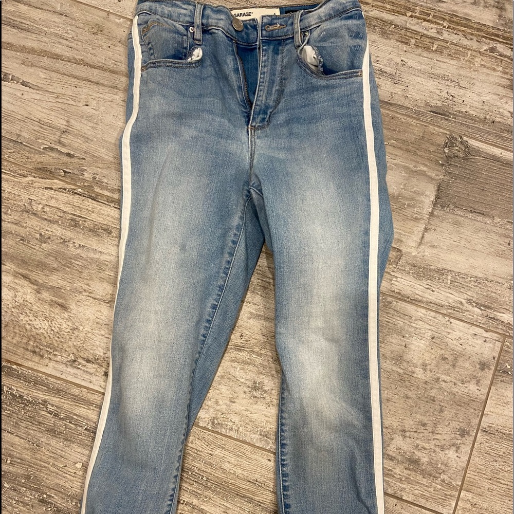 garage jeans💙🤍
